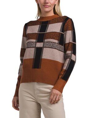 NANCY YANG Patchwork Sweater